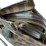 ルイ・ヴィトン LOUIS VUITTON チェルシー N51119 ブラウン ダミエ/レザー レディース トートバッグ
