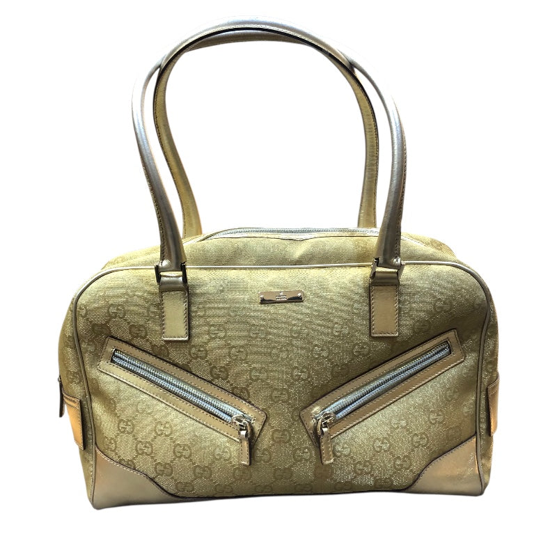 GUCCI GGキャンバス ボストンバッグ グッチ GUCCI GGキャンバスミニボストンバッグ 0021115 ゴールド GG