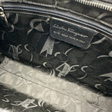 サルヴァトーレ・フェラガモ Salvatore Ferragamo セミショルダーバッグ 219298 グレー シルバー金具 カーフ レディース トートバッグ