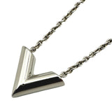 ルイ・ヴィトン LOUIS VUITTON ネックレス・エセンシャルV M63197 シルバー メタル アクセサリー レディース