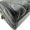 シャネル CHANEL マトラッセ ミニボストンバッグ AP4474 ブラック ゴールド金具 レディース ボストンバッグ