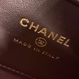 シャネル CHANEL マトラッセ ミニボストンバッグ AP4474 ブラック ゴールド金具 レディース ボストンバッグ
