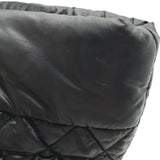 シャネル CHANEL コココクーン トートMM A48611 15番台 ブラック ナイロン レディース