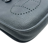 エルメス HERMES エヴリンTPM Y刻印 ブラック シルバー金具 トリヨン レディース ショルダーバッグ