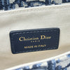 クリスチャン・ディオール Christian Dior サドルバッグ M0447 ネイビー キャンバス レディース ショルダーバッグ