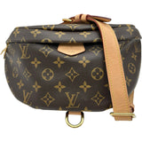 ルイ・ヴィトン LOUIS VUITTON バムバッグ M43644 ブラウン モノグラム・キャンバス レディース ボディバッグ