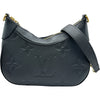 ルイ・ヴィトン LOUIS VUITTON バガテルNM M46002 ノワール モノグラム・アンプラント レディース ショルダーバッグ