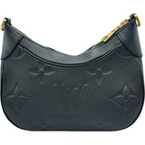 ルイ・ヴィトン LOUIS VUITTON バガテルNM M46002 ノワール モノグラム・アンプラント レディース ショルダーバッグ