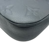 ルイ・ヴィトン LOUIS VUITTON バガテルNM M46002 ノワール モノグラム・アンプラント レディース ショルダーバッグ