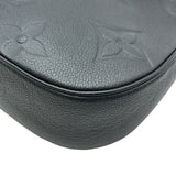 ルイ・ヴィトン LOUIS VUITTON バガテルNM M46002 ノワール モノグラム・アンプラント レディース ショルダーバッグ