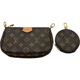 ルイ・ヴィトン LOUIS VUITTON ミュルティ・ポシェット・アクセソワール M44813 ブラウン モノグラムキャンバス レディース ショルダーバッグ