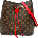 ルイ・ヴィトン LOUIS VUITTON ネオノエ M44021 ブラウン モノグラム・コクリコ レディース ショルダーバッグ