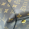 ルイ・ヴィトン LOUIS VUITTON モンテーニュ MM M41056 ブラウン モノグラムキャンバス レディース ショルダーバッグ