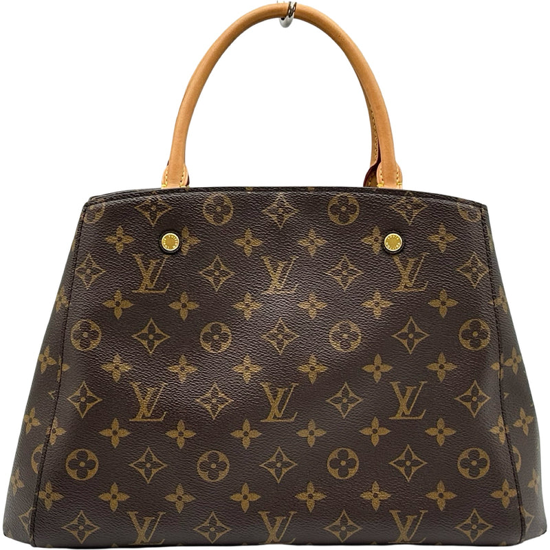 ルイ・ヴィトン LOUIS VUITTON モンテーニュ MM M41056 ブラウン