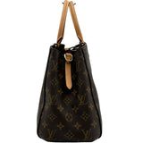 ルイ・ヴィトン LOUIS VUITTON モンテーニュ MM M41056 ブラウン モノグラムキャンバス レディース ショルダーバッグ