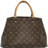 ルイ・ヴィトン LOUIS VUITTON モンテーニュ MM M41056 ブラウン モノグラムキャンバス レディース ショルダーバッグ