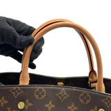 ルイ・ヴィトン LOUIS VUITTON モンテーニュ MM M41056 ブラウン モノグラムキャンバス レディース ショルダーバッグ