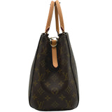 ルイ・ヴィトン LOUIS VUITTON モンテーニュ MM M41056 ブラウン モノグラムキャンバス レディース ショルダーバッグ