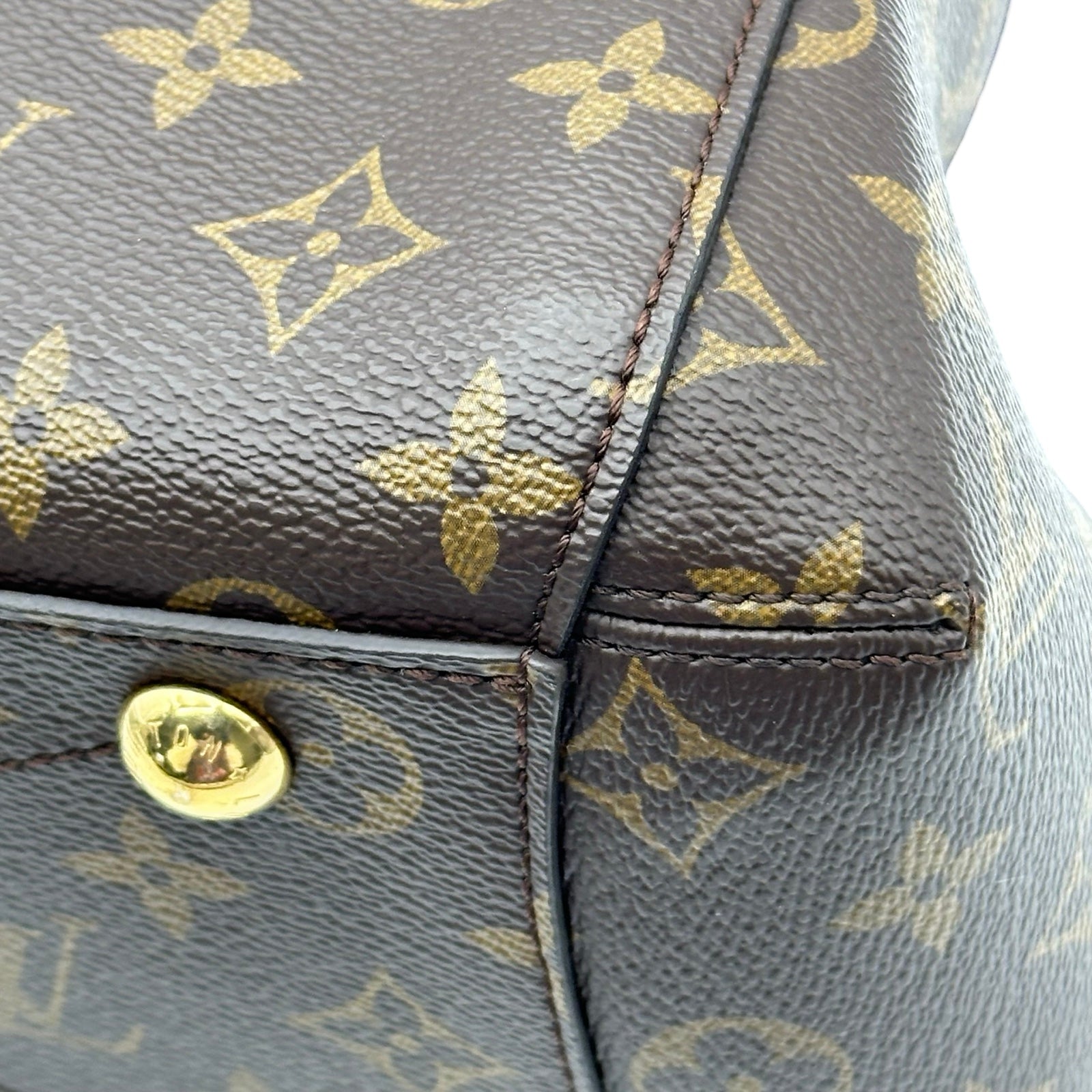 ルイ・ヴィトン LOUIS VUITTON モンテーニュ MM M41056 ブラウン