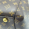 ルイ・ヴィトン LOUIS VUITTON モンテーニュ MM M41056 ブラウン モノグラムキャンバス レディース ショルダーバッグ