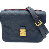 ルイ・ヴィトン LOUIS VUITTON ポシェット・メティスMM M44071 ネイビー モノグラム・アンプラント レディース ショルダーバッグ