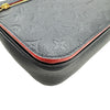 ルイ・ヴィトン LOUIS VUITTON ポシェット・メティスMM M44071 ネイビー/レッド モノグラム・アンプラント レディース ショルダーバッグ