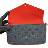 ルイ・ヴィトン LOUIS VUITTON ポシェット・フェリシー M64099 ブルーマリーヌ モノグラム・アンプラント レディース ショルダーバッグ