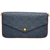 ルイ・ヴィトン LOUIS VUITTON ポシェット・フェリシー M64099 ブルーマリーヌ モノグラム・アンプラント レディース ショルダーバッグ