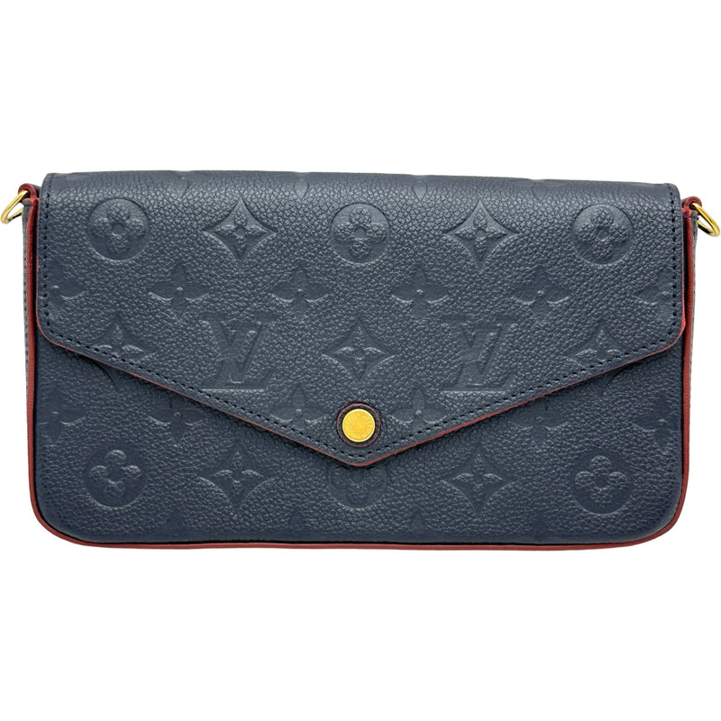 ルイ・ヴィトン LOUIS VUITTON ポシェット・フェリシー M64099 ブルー