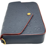 ルイ・ヴィトン LOUIS VUITTON ポシェット・フェリシー M64099 ブルーマリーヌ モノグラム・アンプラント レディース ショルダーバッグ