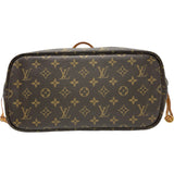 ルイ・ヴィトン LOUIS VUITTON ネヴァーフルMM M40995 ブラウン モノグラムキャンバス レディース トートバッグ