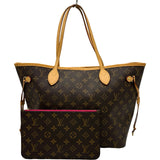 ルイ・ヴィトン LOUIS VUITTON ネヴァーフルMM M41178 ブラウン モノグラムキャンバス レディース トートバッグ