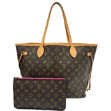 ルイ・ヴィトン LOUIS VUITTON ナヴァーフルMM M41178 ブラウン/ピヴォワンヌ モノグラム・キャンバス レディース トートバッグ