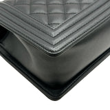 シャネル CHANEL ボーイシャネル25 A67086 ブラック/シルバー金具 キャビアスキン レディース ショルダーバッグ