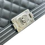 シャネル CHANEL ボーイシャネル25 A67086 ブラック/シルバー金具 キャビアスキン レディース ショルダーバッグ