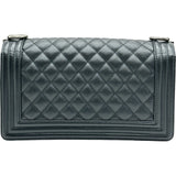 シャネル CHANEL ボーイシャネル25 A67086 ブラック/シルバー金具 キャビアスキン レディース ショルダーバッグ