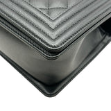 シャネル CHANEL ボーイシャネル25 A67086 ブラック/シルバー金具 キャビアスキン レディース ショルダーバッグ