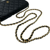 シャネル CHANEL マトラッセチェーンウォレット AP0250 ブラック ゴールド金具 キャビアスキン レディース ショルダーバッグ