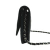 シャネル CHANEL マトラッセ チェーンウォレット AP0250 ブラック シルバー金具 キャビアスキン レディース ショルダーバッグ