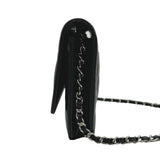 シャネル CHANEL マトラッセ チェーンウォレット AP0250 ブラック シルバー金具 キャビアスキン レディース ショルダーバッグ