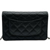 シャネル CHANEL マトラッセ チェーンウォレット AP0250 ブラック シルバー金具 キャビアスキン レディース ショルダーバッグ