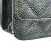 シャネル CHANEL マトラッセ チェーンウォレット AP0250 28番台 ブラック ゴールド金具 キャビアスキン レディース ショルダーバッグ