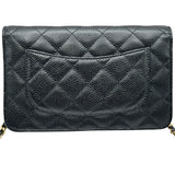 シャネル CHANEL マトラッセチェーンウォレット AP2350 29番台 ブラック ゴールド金具 レディース ショルダーバッグ