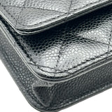 シャネル CHANEL マトラッセチェーンウォレット AP2350 29番台 ブラック ゴールド金具 レディース ショルダーバッグ