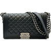 シャネル CHANEL ボーイシャネル25 A67086 21番台 ブラック シルバー金具 ラムスキン レディース ショルダーバッグ