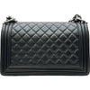 シャネル CHANEL ボーイシャネル25 A67086 21番台 ブラック シルバー金具 ラムスキン レディース ショルダーバッグ