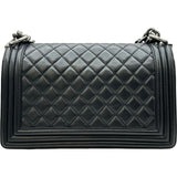 シャネル CHANEL ボーイシャネル25 A67086 21番台 ブラック シルバー金具 ラムスキン レディース ショルダーバッグ