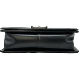 シャネル CHANEL ボーイシャネル25 A67086 21番台 ブラック シルバー金具 ラムスキン レディース ショルダーバッグ