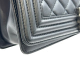 シャネル CHANEL ボーイシャネル25 A67086 21番台 ブラック シルバー金具 ラムスキン レディース ショルダーバッグ
