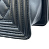 シャネル CHANEL ボーイシャネル25 A67086 21番台 ブラック シルバー金具 ラムスキン レディース ショルダーバッグ